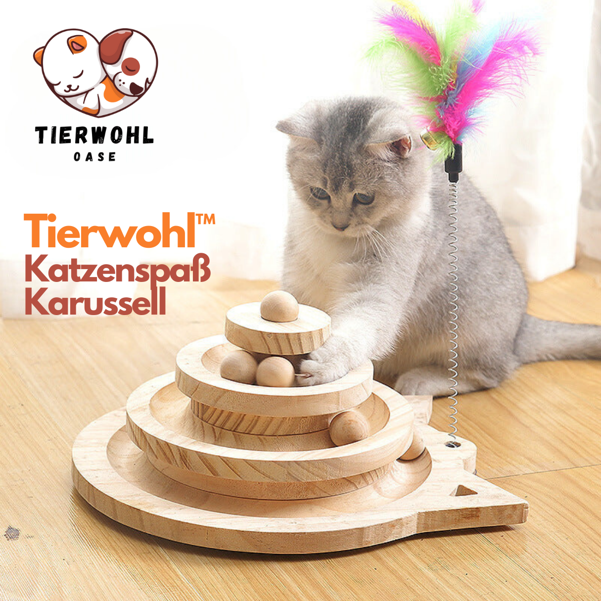 Tierwohl™ - Katzenspaß Karussell